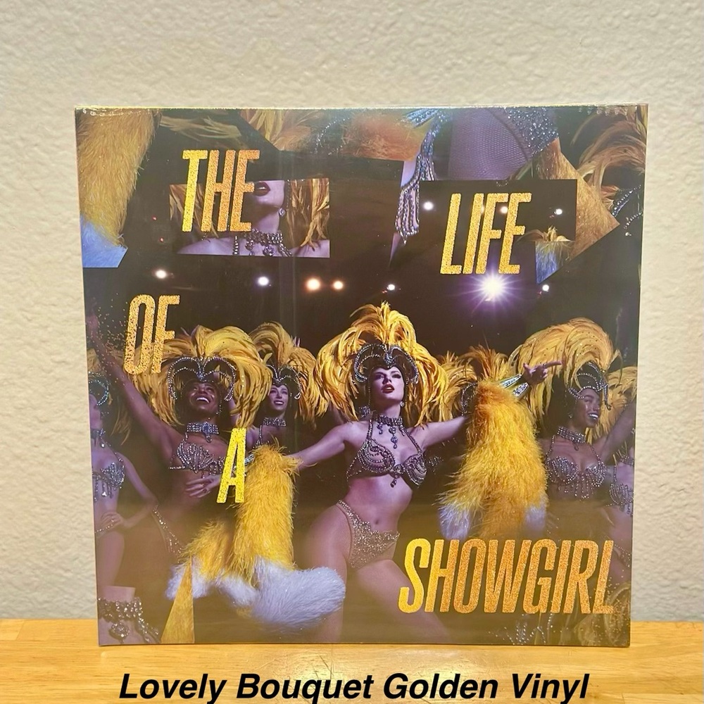 Taylor Swift lovely bouquet life of a showgirl vinyl